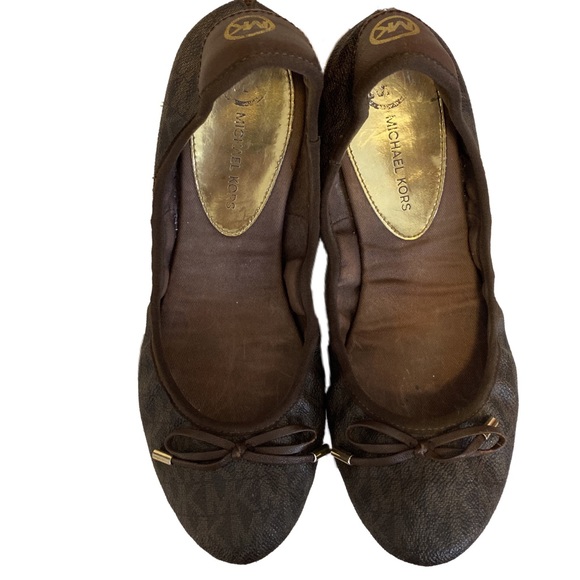 michael kors city ballet flats